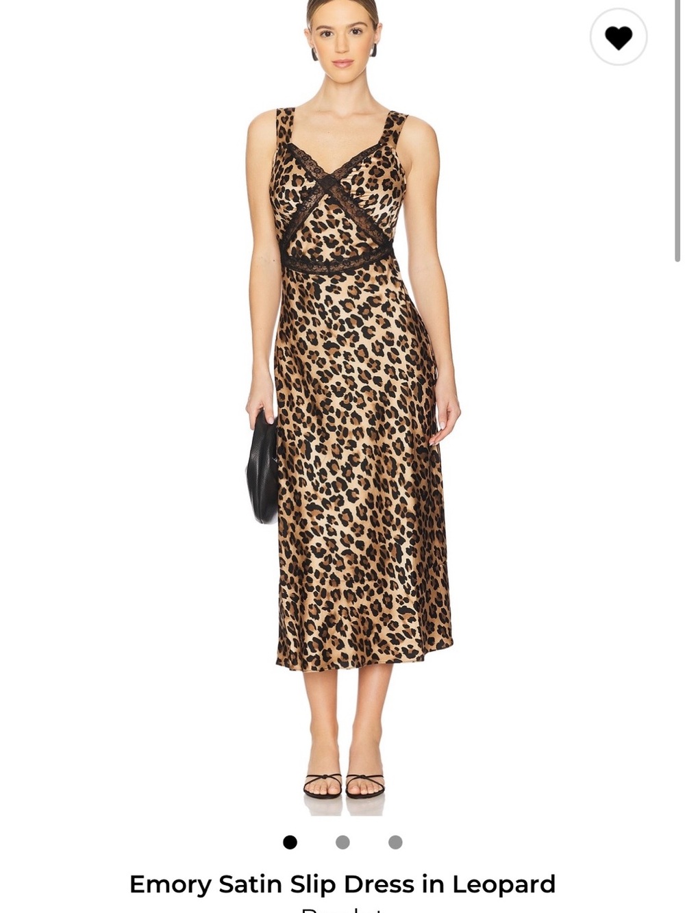 Bardot Brown and Black Leopard Print Maxi Dress